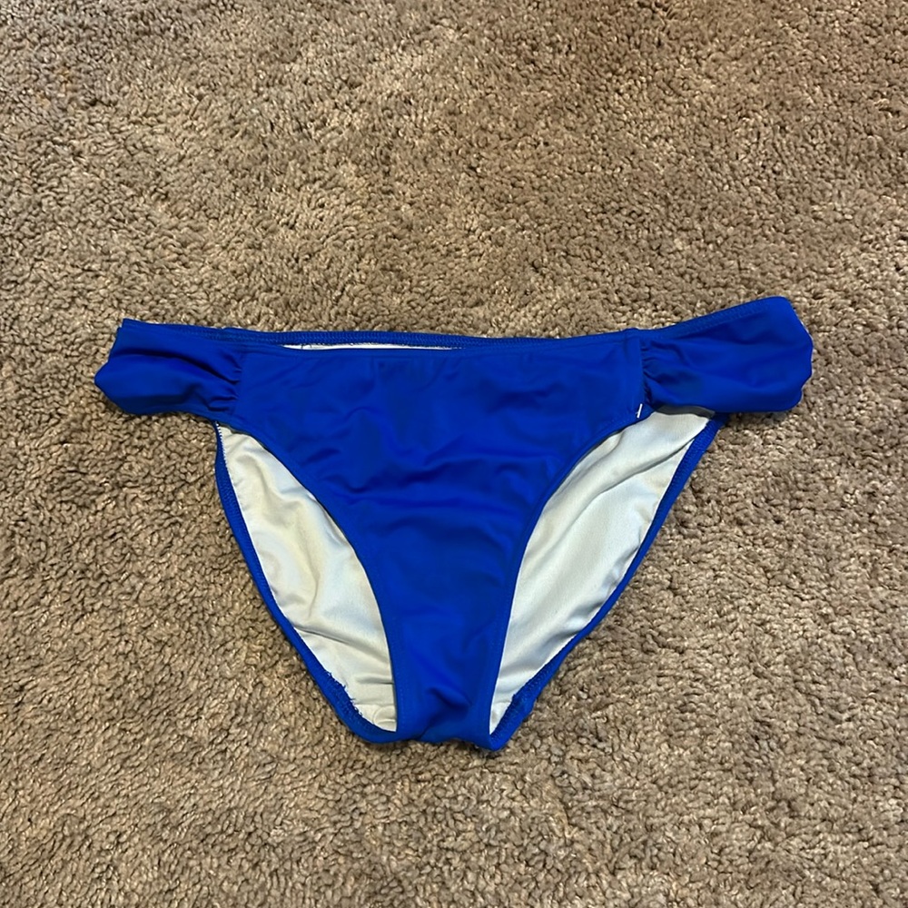 Royal Blue PINK Victorias Secret Bikini Bottoms